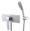 Смеситель для душа Lemark Melange белый, хром  LM4903CW - 0