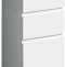 Шкаф Renova Plan средний бел глян Geberit 869030000 - 0