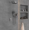 Душевой комплект Vincea Inspire с термостатом хром VSFW-3I21T2RCH - 2