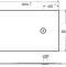 Поддон для душа Jacob Delafon Singulier E67023-SHM 120х90 белый - 3