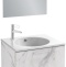 Тумба под раковину Jacob Delafon Odeon Rive Gauche 60 белый - хром EB2520-R5-NR4 - 1