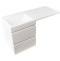 Тумба под раковину Style Line Даллас 115 Люкс Plus, белый  СС-00000651 - 0