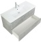 Тумба с раковиной BelBagno Albano 105 серый - 2