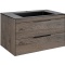 Тумба под раковину Vincea Chiara 80 темное дерево VMC-2C2800RO - 4