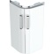 Тумба Renova Compact п/ угл умыв 45 бел мат/глян Geberit 862132000 - 4