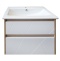Тумба ASB-Mebel подвесная Диана 60 White под умывальник Элина 60 белый 12027 - 0