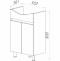 Тумба с раковиной Misty Элегия 55 белая УТ000008220 - 2