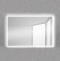 Зеркало BelBagno 100х80  SPC-GRT-1000-800-LED-TCH - 0