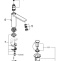 Смеситель Grohe Lineare New 32114001 для раковины - 8