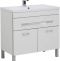 Мебель для ванной Aquanet Верона 90 белая, 1 ящик, 2 двери - 1