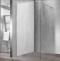 Душевая перегородка Vincea Walk-In 120х200 хром стекло прозрачное VSW-1H120CL - 0