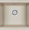 Мойка кухонная Paulmark Gera 55 бежевый матовый PM205546-BE - 0