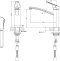 Смеситель Bravat Common F7234129CP-RUS для кухонной мойки - 1