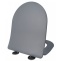 Сиденье для унитаза Esbano Amapola с системой микролифт, серый матовый  ZAESUPAMAGM0755 - 0