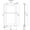 Полотенцесушитель электрический Allen Brau Infinity 44x80 зеркальный 8.21001.GL - 6