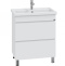 Тумба под раковину напольная Санта Марс 70 белый 700293 - 0