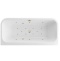 Ванна акриловая Excellent Arana Relax 180х85 с гидромассажем белый - бронза WAEX.ARA18.RELAX.BR - 0