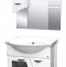 Тумба под раковину Misty Дрея 65 белая глянцевая Э-Дре01065-011Я - 1