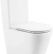 Унитаз-компакт BelBagno Flay-r с бачком и крышкой белый - 0