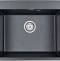 Мойка кухонная Paulmark Kante PM106052-BLM черный металлик - 0