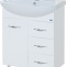 Мебель для ванной Bellezza Стелла 65 3 ящика белая - 1