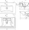 Мебельная раковина Misty Dreja Euphoria 80 640177 - 5