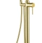 Смеситель напольный для ванны Boheme Uno золото 469-G - 0
