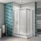 Душевой уголок BelBagno Due 120x80 профиль хром стекло прозрачное DUE-AH-2-120/80-C-Cr - 1