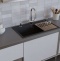 Мойка кухонная Omoikiri Kitagawa 86-LB графит 4993794 - 1