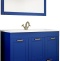 Мебель для ванной Sanflor Ванесса 105 напольная, индиго - 0