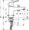 Смеситель Hansgrohe Focus E2  Monotrou 31930000 на борт ванны - 1