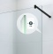 Душевая перегородка Berges Wasserhaus Sky Black 064009 90x200, профиль черный - 2
