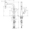 Смеситель для кухонной мойки Hansgrohe Metris Select  14857000 - 2