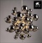 Подвесной светильник Arte Lamp Molecule A8313SP-9CC - 1