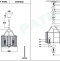 Подвесной светильник iLamp Qeens P9501-4 NIC - 1