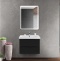 Тумба с раковиной Belbagno Marino 60 черный - 9