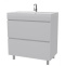 Тумба под раковину напольная Stella Polar Памелла 70 белая SP-00000634 - 0