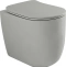 Унитаз приставной Kerasan Nolita серый матовый  531859 - 0
