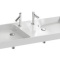 Раковина Jacob Delafon Rythmik EXM112-Z 120 см двойная EXM112-Z-00 - 0