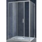 Душевой уголок Vincea Alpha 110х80 хром стекло прозрачное VSR-3AL8011CL - 0