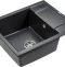 Мойка кухонная Paulmark Optimum 60 черный матовый PM216050-BL - 1