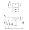 DURAVIT (Vero) Умывальник 485х315 мм, встраиваемый снизу 0330480000 - 1