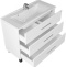 Тумба с раковиной напольная Санта Омега 100 белый - 5