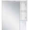 Зеркало-шкаф Misty Чегет 85 правое белое глянцевое П-Чег-02085-01П - 1