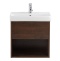 Тумба с раковиной BelBagno Neon 60 темное дерево - 0