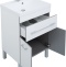 Тумба с раковиной Aquanet Верона 58 белая, 1 ящик, 2 двери - 8