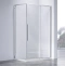 Душевой уголок Vincea Slim-N 110х80 профиль хром стекло прозрачное VSR-4SN8011CL - 0