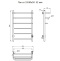 Полотенцесушитель электрический Тругор Пэк сп 19 80x50 Пэк сп 19 80х50 32 - 1