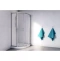 Душевой уголок Excellent Серия 201 80х80 хром стекло прозрачное KAAC.1801.800/N - 1