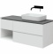 Тумба под раковину Allen Brau Infinity 120 R белый матовый 1.21007.WM - 0